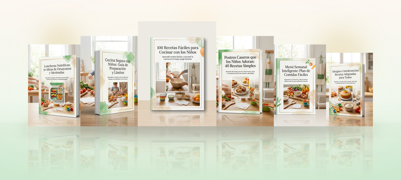 100 Recetas Fáciles para Cocinar con Niños